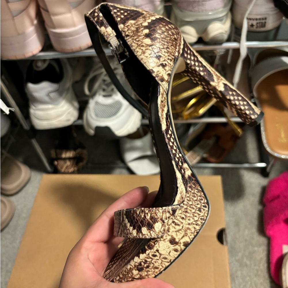 Michael Kors Snake Print Heel